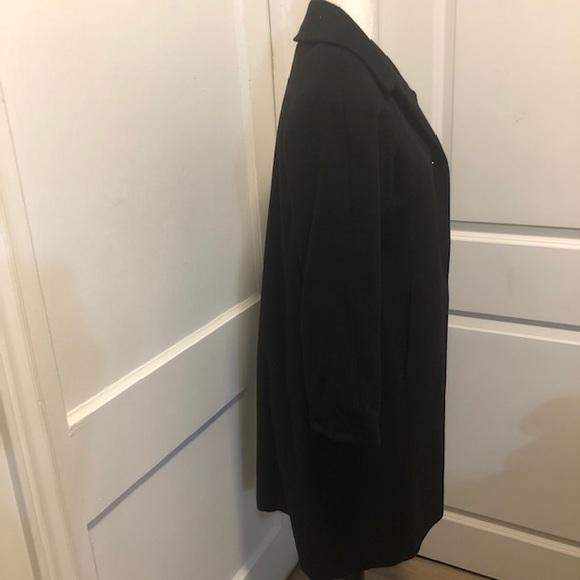 Stunning Marvin Richards 100% cashmere and satin coat size 6P - Picture 3 of 7